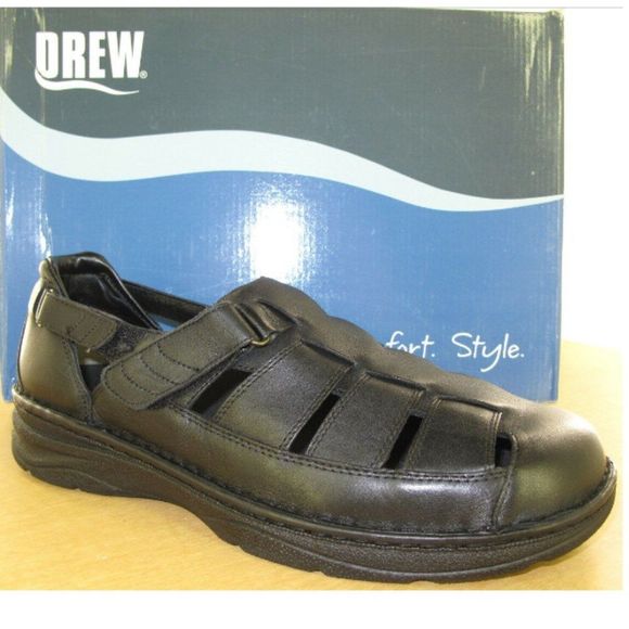 Drew Springfield Mens Orthopedic Sandals - 4914 - Picture 1 of 5
